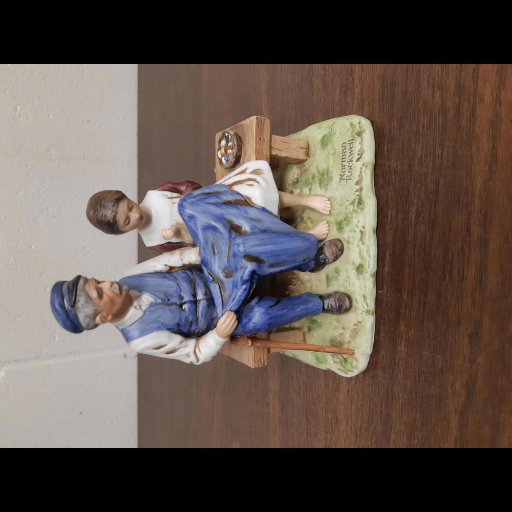 Norman Rockwell Collectible Figurine - The Lighthouse Keeper's Daughter